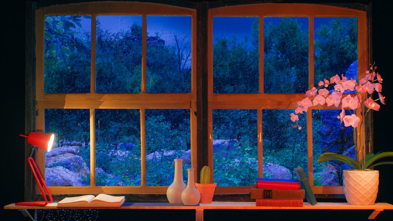 Rainy Forest Window Ambience thumbnail